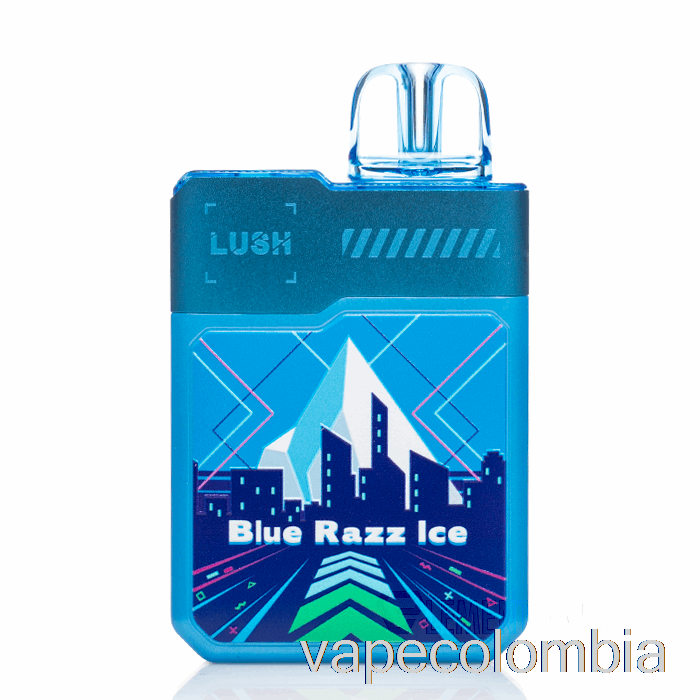 Vape Desechable Digiflavor X Geek Bar Lush 20k Desechable Azul Razz Ice